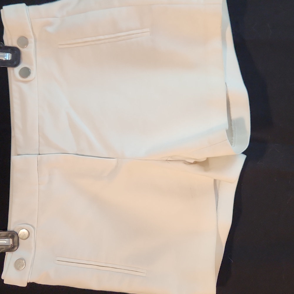 Zara basic size Small white short shorts